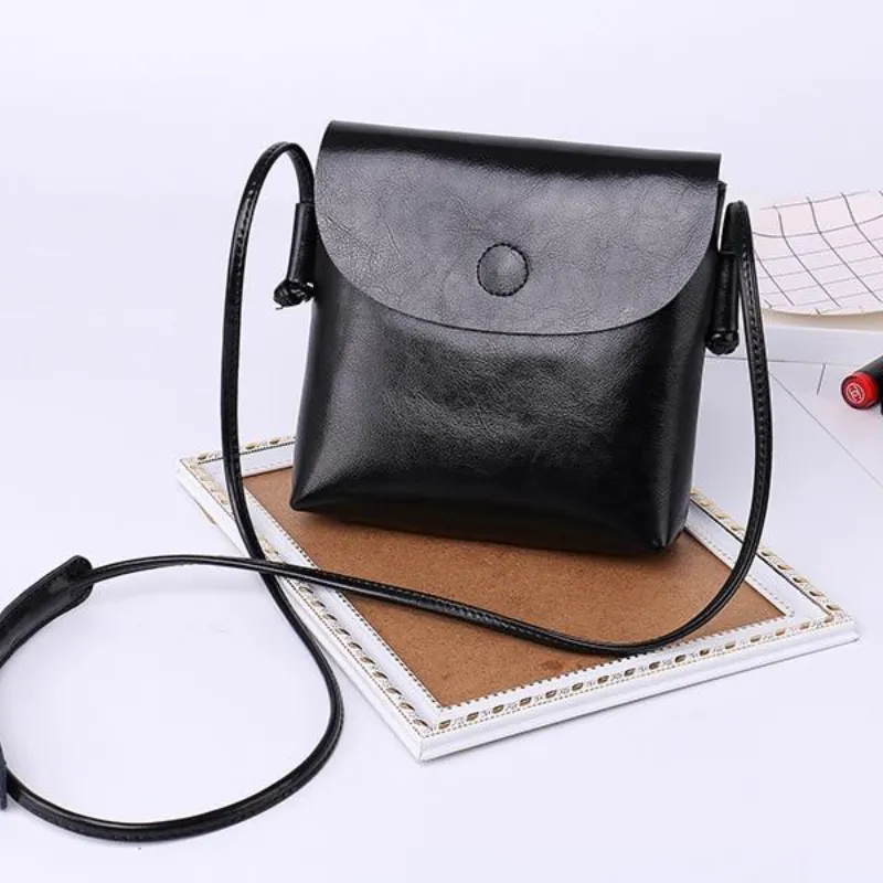 Vintage High Quality Women's Genuine Leather Shoulder Bags