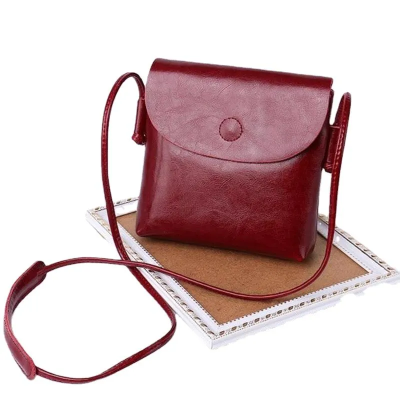 Vintage High Quality Women's Genuine Leather Shoulder Bags