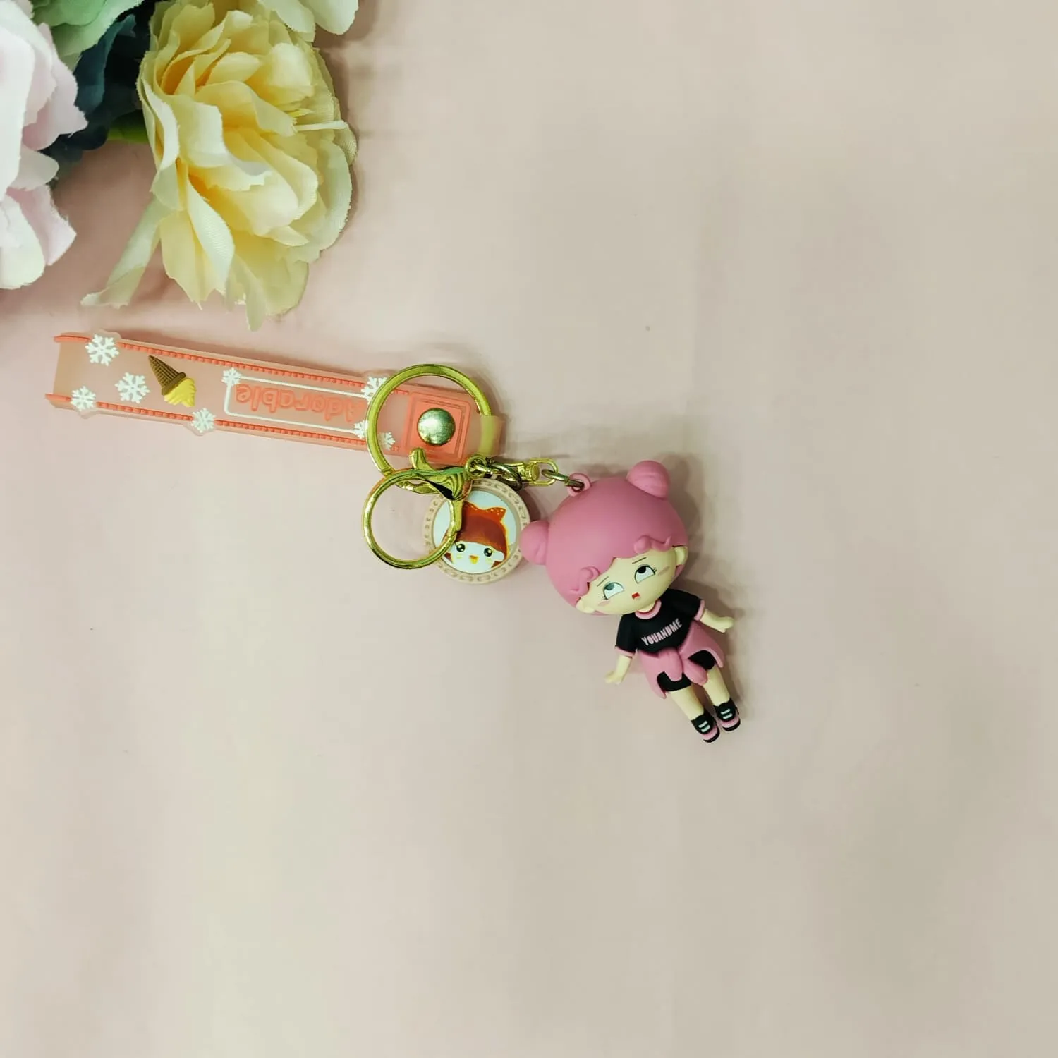 You And Me Adorable Keychain